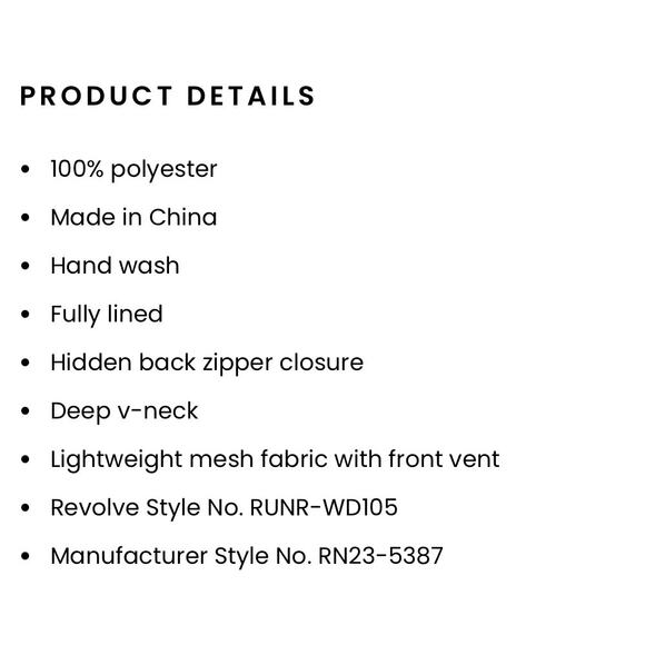 NWOT Runaway the Label leopard print sari maxi dress size medium - Picture 4 of 11